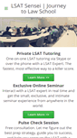 Mobile Screenshot of lsatsensei.com